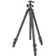 Slik Pro AL-523-BH5AC Aluminum 3-Section Tripod with Arca-Type Dual-Action Ball Head
