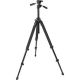 Slik Pro 400 DX Tripod with SH-705E 3-Way, Pan-and-Tilt Head