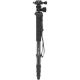 Oben CTM-2400 4-Section Carbon Fiber Monopod with VH-A30 Tilt Monopod Head Kit