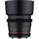 Rokinon - 85mm T1.5 DSX High-Speed Cine Lens (EF Mount)