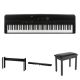 Kawai ES520 88-Key Portable Digital Piano w/ Speakers (Satin Black)