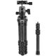 GVM - JJ-G265 Carbon Fiber Mini Tabletop Tripod