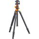 K&F Concept SA254T2 Lightweight Aluminum Compact Tripod
