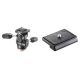 Manfrotto MH804 3-Way, Pan-and-Tilt Head with 200LT-PL Quick Release Plate