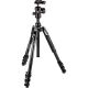 Manfrotto Befree Advanced Travel Aluminum Tripod with 494 Ball Head (Lever Locks, Black)