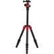Manfrotto Element Small Aluminum Traveler Tripod (Red)