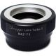 Mitakon Zhongyi Lens Turbo Adapter V2 - Full-Frame M42 Mount Lens to Fujifilm X Mount APS-C Camera