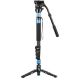 Sirui P-325FL 5-Section Carbon Fiber TripodÂ with VH-10 Video Head