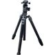 Fotopro Sherpa Carbon Fiber Travel Tripod with FPH-42QS Arca-Type Ball Head and Monopod (Black)