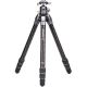 Benro Tortoise Columnless Carbon Fiber Three Series Tripod w/ GX35 Ballhead, 4-Leg Sections