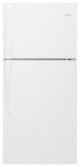 Whirlpool - 19.2 Cu.-ft Top-Freezer Refrigerator - White
