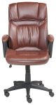 Serta Executive Office Chair - Cognac Brown