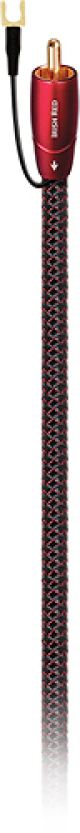 AudioQuest - Irish Red 16.4' Subwoofer Cable (Black)/Red