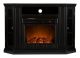 SEI - Electric Media Fireplace for Most Flat-Panel TVs Up to 46in. - Black