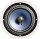 Polk Audio RC80i 2-way Round In-Wall 8in. Speakers (Pair, White), Perfect for Damp and Humid Indoor/Outdoor Placement - White