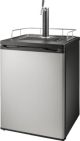 Insigniaâ„¢ - 5.6 Cu. Ft. 1-Tap Beverage Cooler Kegerator - Stainless steel