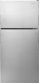 Amana - 18.2 Cu. Ft. Top-Freezer Refrigerator - Stainless steel
