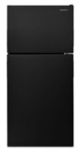 Amana - 18.2 Cu. Ft. Top-Freezer Refrigerator - Black