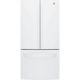 GE - 24.8 Cu. Ft. French Door Refrigerator - High Gloss White