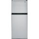 GE - 11.6 Cu. Ft. Top-Freezer Refrigerator - Stainless steel