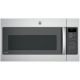 GE - Profile Series 2.1 cu. ft. Sensor Over-the-Range Microwave - Stainless steel