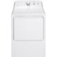 GE 6.2 cu. ft. 120 Volt White Gas Vented Dryers