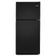 Maytag - 18.1 Cu. Ft. Top-Freezer Refrigerator - Black