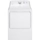 GE - 6.2 Cu. Ft. 3-Cycle Electric Dryer - White