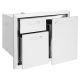 Lynx - VENTANAâ„¢ 30in. Trash Center & Double Drawers Combination - Stainless steel