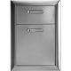 Lynx Ventana Double Drawers - Stainless steel