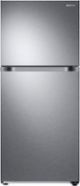 Samsung - 17.6 Cu. Ft. Top-Freezer Refrigerator - Fingerprint Resistant Stainless Steel