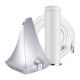 SureCall - Flare 4G Cell Phone Signal Booster - Silver