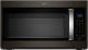Whirlpool - 1.9 Cu. Ft. Over-the-Range Microwave with Sensor Cooking - Black stainless steel