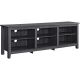 Walker Edison - Rustic Wood TV Stand for TVs up to 75