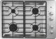 GE 30 in. Gas Cooktop in Stainless Steel with 4 Burners including Power Burners