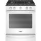 Whirlpool - 5.8 Cu. Ft. Slide-In Gas Convection Range with Self-Cleaning with Air Fry with Connection - White