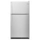 Whirlpool - 20.5 Cu. Ft. Top-Freezer Refrigerator - Stainless steel