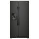 Whirlpool - 24.6 Cu. Ft. Side-by-Side Refrigerator with Water and Ice Dispenser - Black