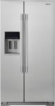Whirlpool - 20.6 Cu. Ft. Side-by-Side Counter-Depth Refrigerator - Stainless steel WRSA71CIHZ