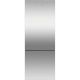 Fisher & Paykel - ActiveSmart 13.5 Cu. Ft. Bottom-Freezer Counter-Depth Refrigerator - Ezkleen Stainless Steel RF135BRPX6-N
