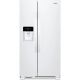 Whirlpool - 21.4 Cu. Ft. Side-by-Side Refrigerator - White WRS331SDHW