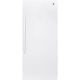 GE - 21.3 Cu. Ft. Frost-Free Upright Freezer - White FUF21SMRWW