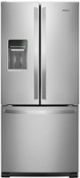 Whirlpool - 19.7 Cu. Ft. French Door Refrigerator - Stainless steel