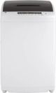 GE - 2.8 Cu. Ft. 8-Cycle Top-Loading Washer - White/Black