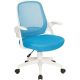 AveSix Jackson Home Office Fabric and Mesh Task Chair - Blue