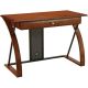 OSP Designs Aurora Straight Computer Desk - Medium Oak