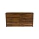 SAUDER Harvey Park Collection 6-Drawer Dresser - Grand Walnut