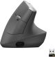 Logitech - MX Vertical Wireless Optical Mouse - Graphite