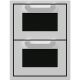 Hestan - AGDR Series 16in. Outdoor Double Storage Drawers - Stealth