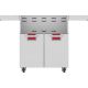 Hestan - Aspire ECD Series Double-Door Tower Cart for 30in. Gas Grills - Matador